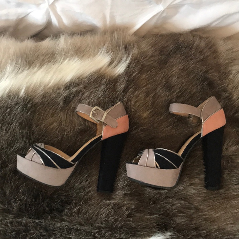 Lauren Conrad worn only once Platform heels